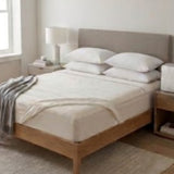 Combo Sábana y Almohada Blanco 200x200cm para Colchón King 200 X 200 Cm 200 Hilos Antifluido Fondo Entero
