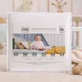 Protector de Colchón 3D Blanco 70x130cm Impermeable 200 Hilos para Colchón Infantil 70 X 130 Cm