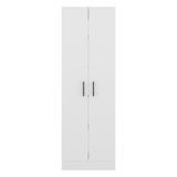 Alacena Tommy Blanco 56x170.8cm con Cuatro Puertas
