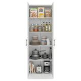 Alacena Tommy Blanco 56x170.8cm con Cuatro Puertas