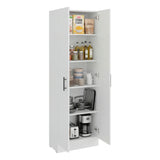 Alacena Tommy Blanco 56x170.8cm con Cuatro Puertas