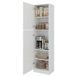 Alacena Innes Blanco 46.6x179cm con Cuatro Puertas