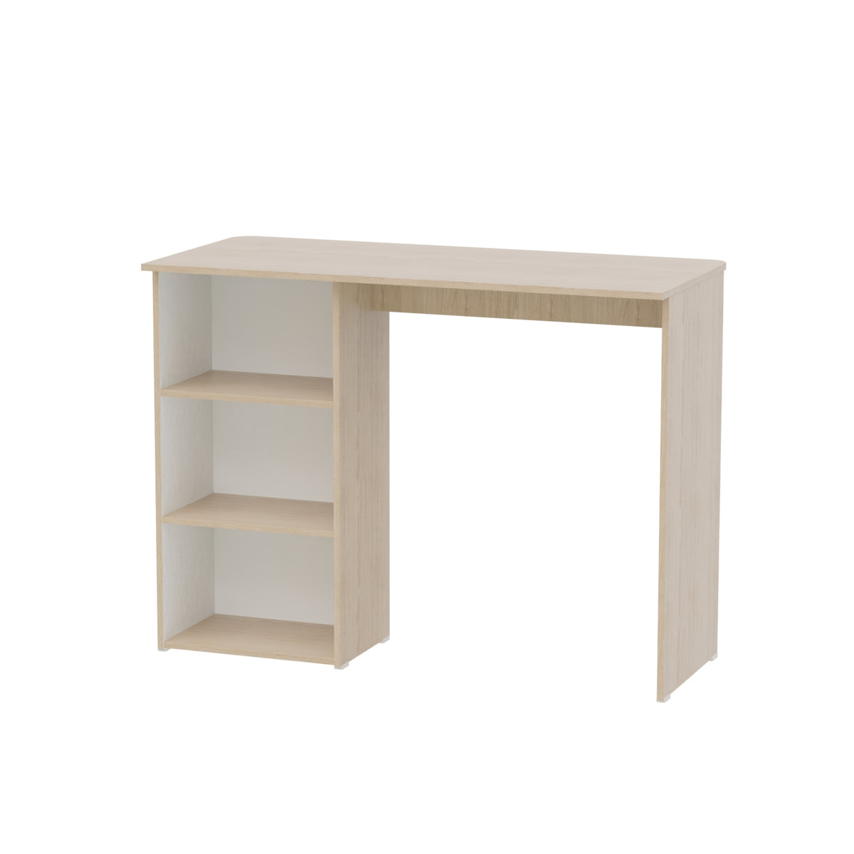 Barra de Cocina Natura Rovere 120x91cm con Dos Entrepaños y Tres Compartimientos