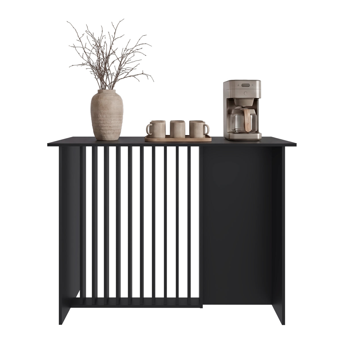 Barra de Cocina Alé Wengue 120x90cm sin Compartimientos