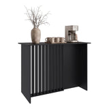 Barra de Cocina Alé Wengue 120x90cm sin Compartimientos