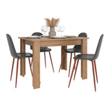 Mesa de Comedor Portofino Miel 110x75.6cm Rectangular de Cuatro Puestos sin Sillas
