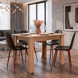 Mesa de Comedor Portofino Miel 110x75.6cm Rectangular de Cuatro Puestos sin Sillas