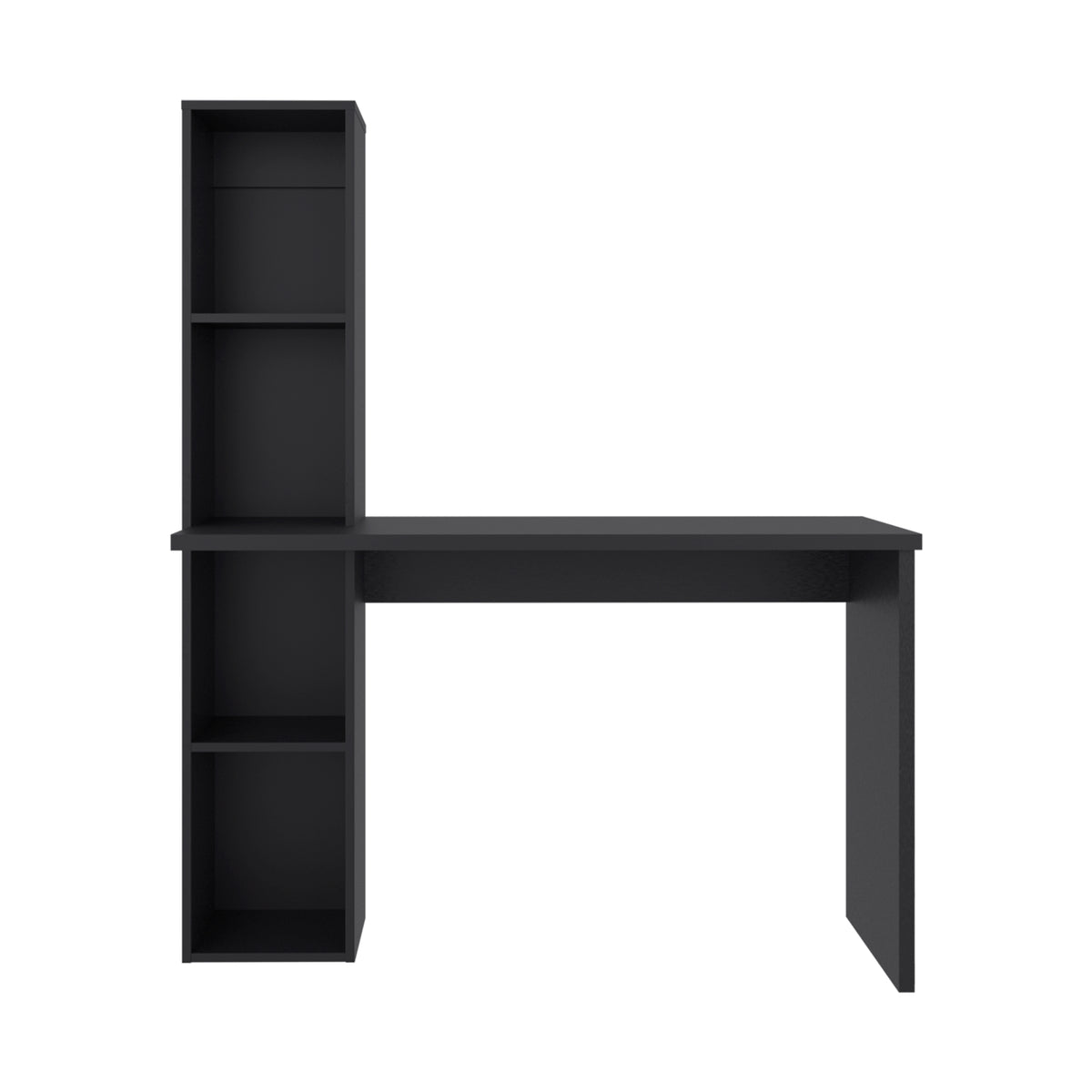 Escritorio con Biblioteca Aston Wengue 120.3x145.8cm sin Cajones