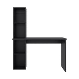Escritorio con Biblioteca Aston Wengue 120.3x145.8cm sin Cajones