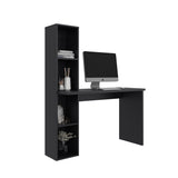 Escritorio con Biblioteca Aston Wengue 120.3x145.8cm sin Cajones
