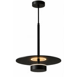 Lámpara de Techo Allure Negro 30x53cm de una Luz Ajustable de Luz Cálida con Bombillo LED