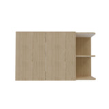 Mueble Superior de Cocina Natura Rovere 100x60cm con Dos Puertas y con Locero