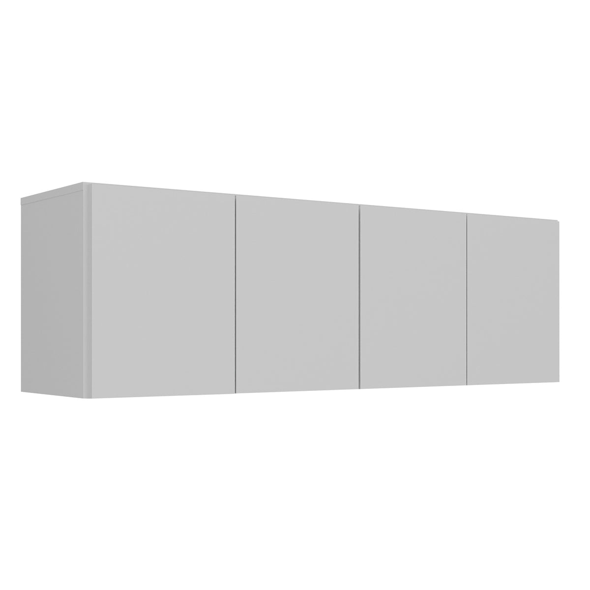 Mueble Superior de Cocina Milano Blanco 123x39cm con Dos Puertas