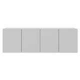 Mueble Superior de Cocina Milano Blanco 123x39cm con Dos Puertas