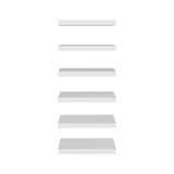 Repisa Shelf Blanco 45.1x3.8cm Flotante Rectangular