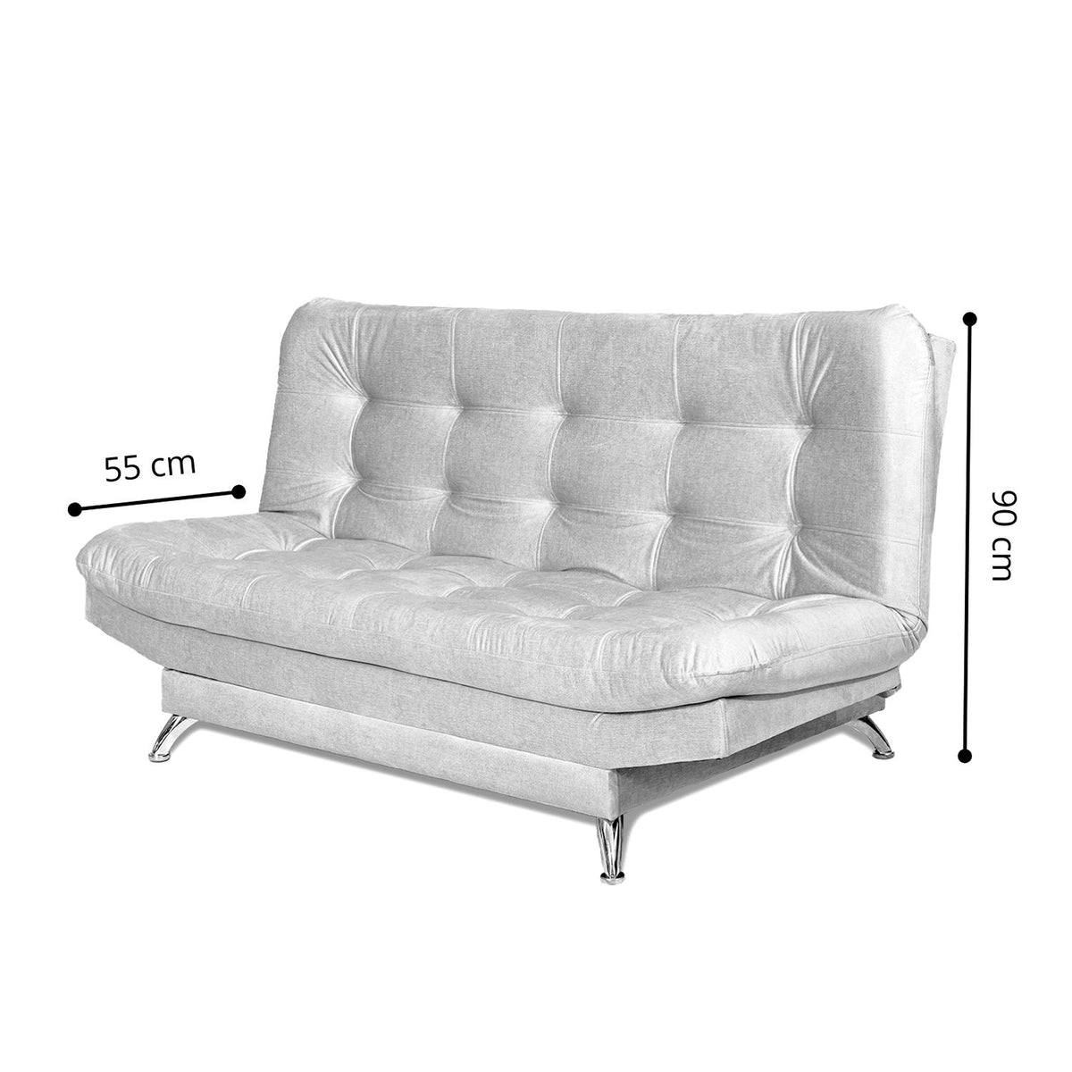Sala Valencia Gris y Salmón 120x90cm de Seis Puestos Antifluido con Sillas Reclinables