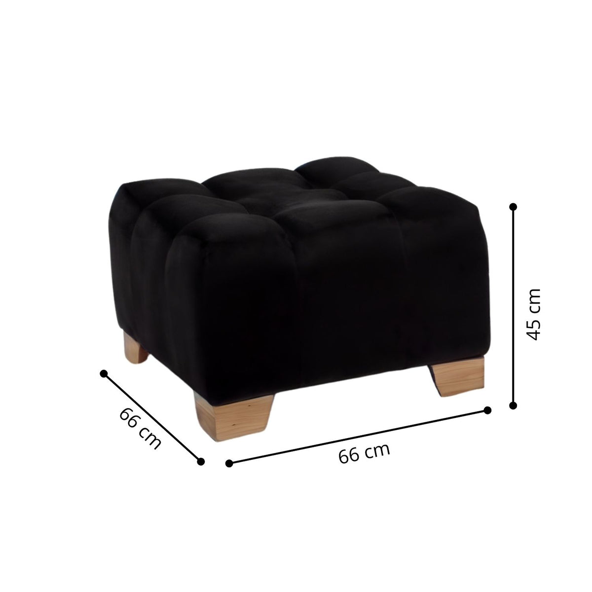 Sala Madrid Negro 162x80cm Modular de Siete Puestos Antifluido sin Apoyabrazos