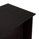 Isla de Cocina Ginger Wengue 150x90.6cm Con Seis Compartimientos
