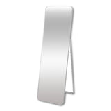 Espejo de Piso Oslo Plata 45x160cm Rectangular con Marco Metálico