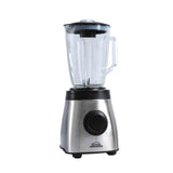 Licuadora Turbo Power Negro Y Plata 17.5x43cm de 1.75 Litros de Seis Aspas y con Cuatro Velocidades