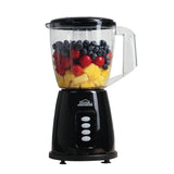 Licuadora Compact Mix Negro 22.5x35cm de 1.8 Litros de Cuatro Aspas y con Dos Velocidades