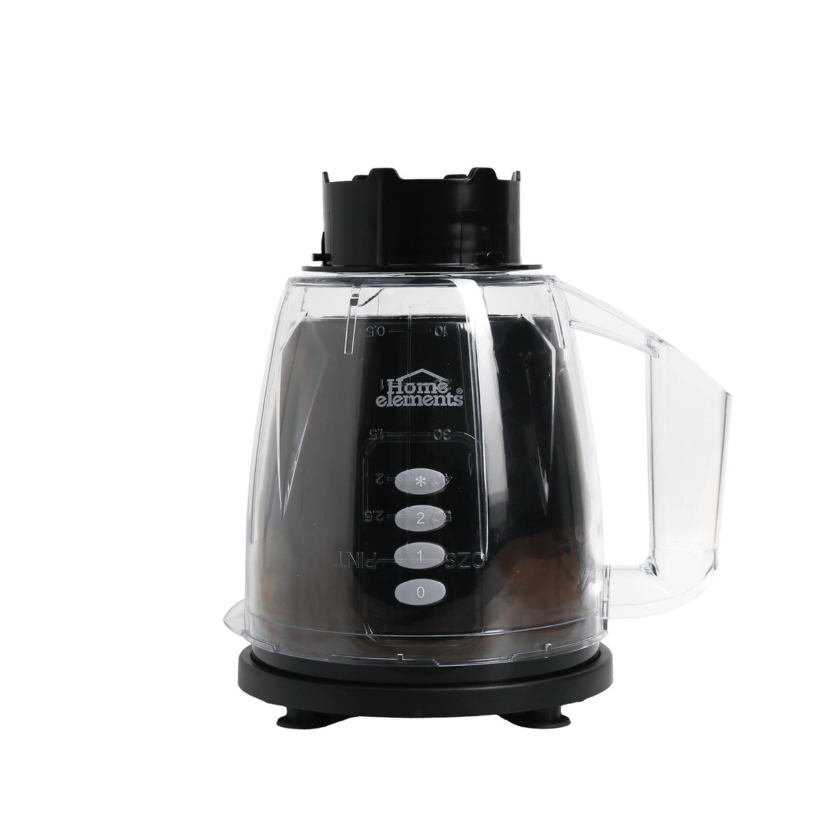 Licuadora Compact Mix Negro 22.5x35cm de 1.8 Litros de Cuatro Aspas y con Dos Velocidades