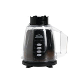 Licuadora Compact Mix Negro 22.5x35cm de 1.8 Litros de Cuatro Aspas y con Dos Velocidades