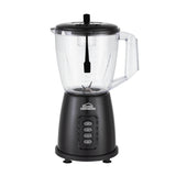 Licuadora Compact Mix Negro 22.5x35cm de 1.8 Litros de Cuatro Aspas y con Dos Velocidades
