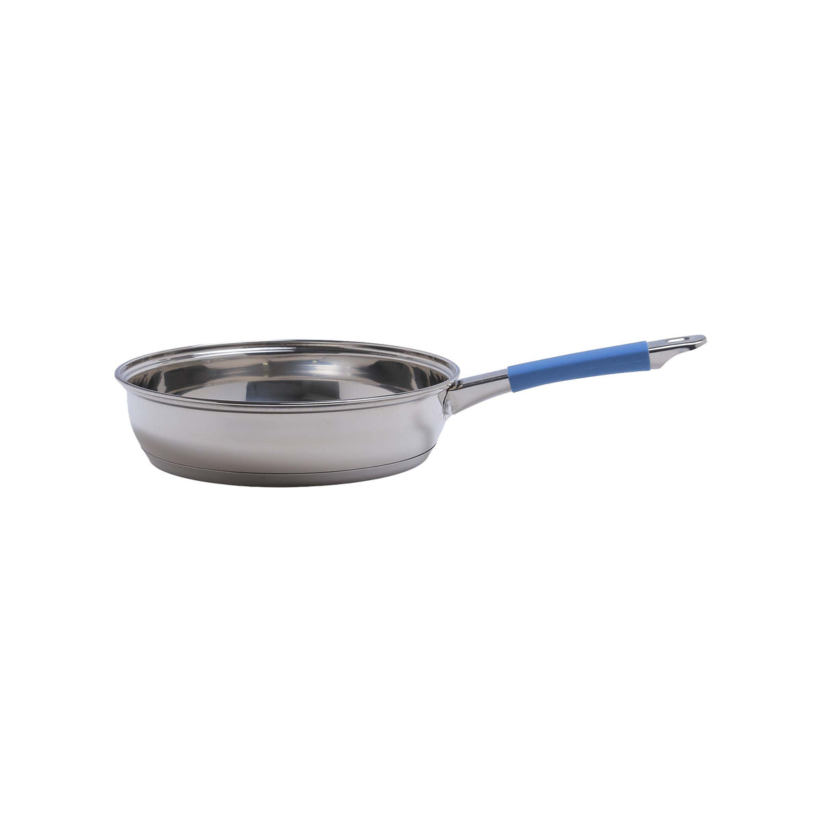 Sartén Home Elements plateado en acero inoxidable antiadherente 21 L