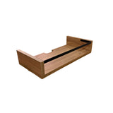 Repisa flotante natural Lauren en melamina 40x20 cm