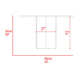 Mesa de comedor circular Ted fresno europeo para 4 puestos 120 cm sin sillas