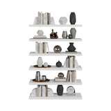 Set de 2 repisas flotantes shelf blancas en MDP 91.4 cm modernas