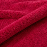 Cobija Piel de Durazno Soft Rojo Escarlata 180x200cm Fondo Entero Térmica