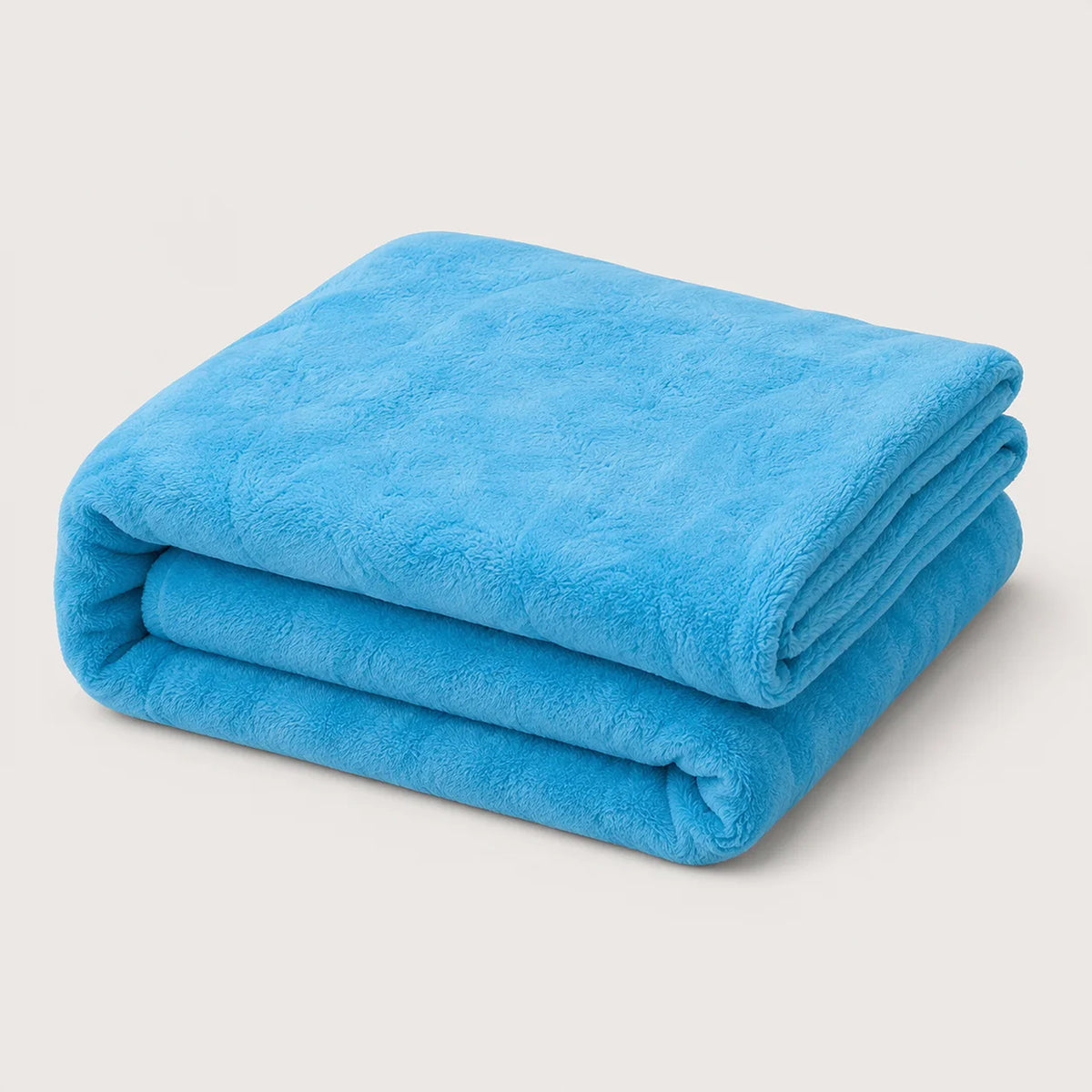 Cobija Piel de Durazno Soft Azul Aqua 180x200cm Fondo Entero Térmica