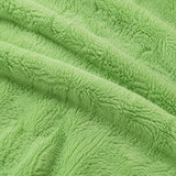 Cobija Piel de Durazno Verde Lima 180x200cm Fondo Entero Térmica