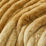 Cobija Malu Dorado Degrade 180x200cm Fondo Entero Térmica