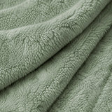 Cobija Piel de Durazno Verde Oliva 180x200cm Fondo Entero Térmica