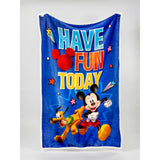 Cobija Disney Azul 100x150cm de Mickey Térmica