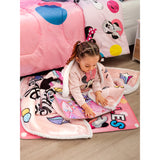 Cobija Ovejera Disney Rosado Claro 100x150cm de Minnie Térmica