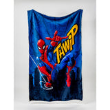 Cobija Ovejera Disney Azul y Azul Oscuro 100x150cm de Spiderman Térmica