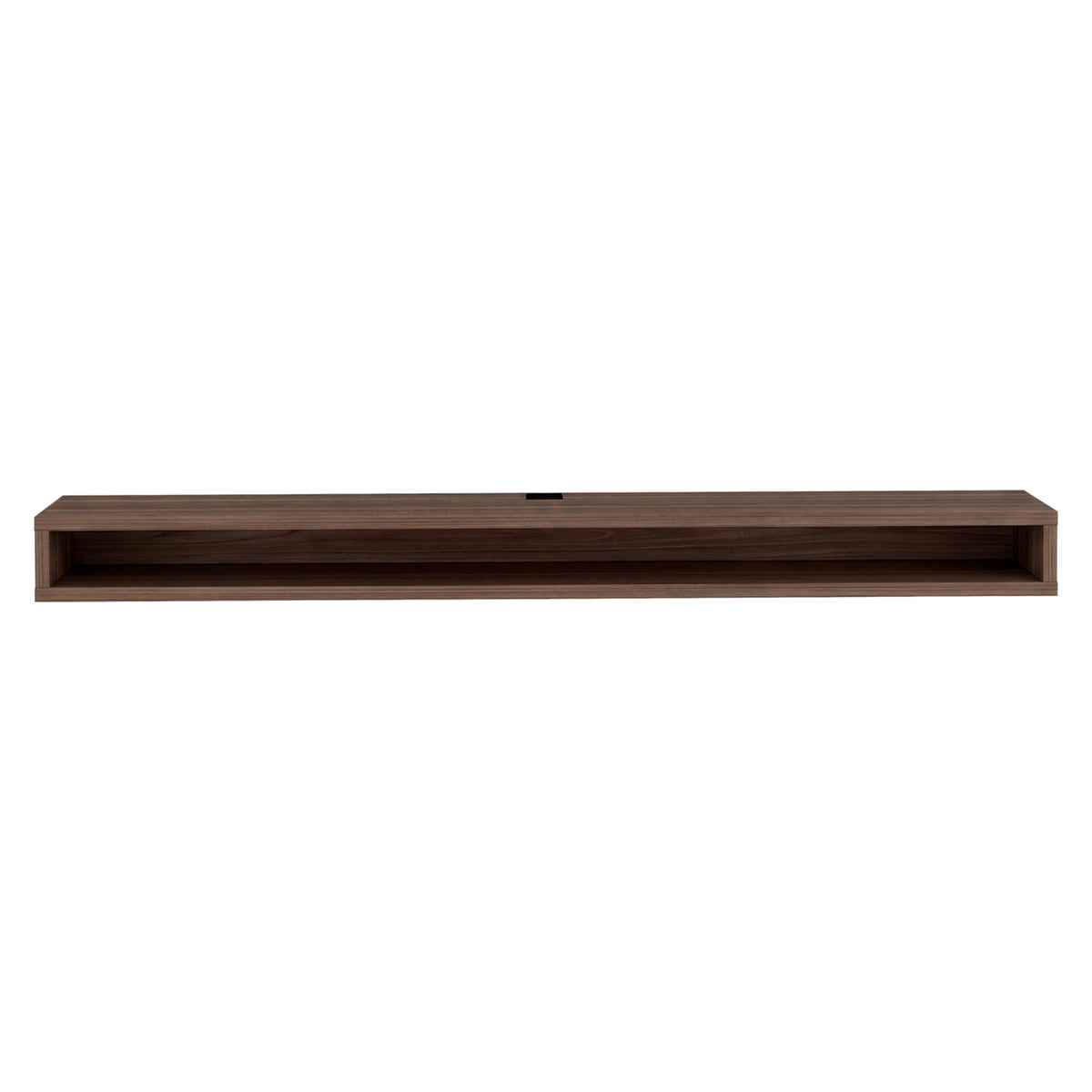 Rack de TV Luft Avellana 180x15cm para TV Hasta 75" Pulgadas con Un Compartimiento