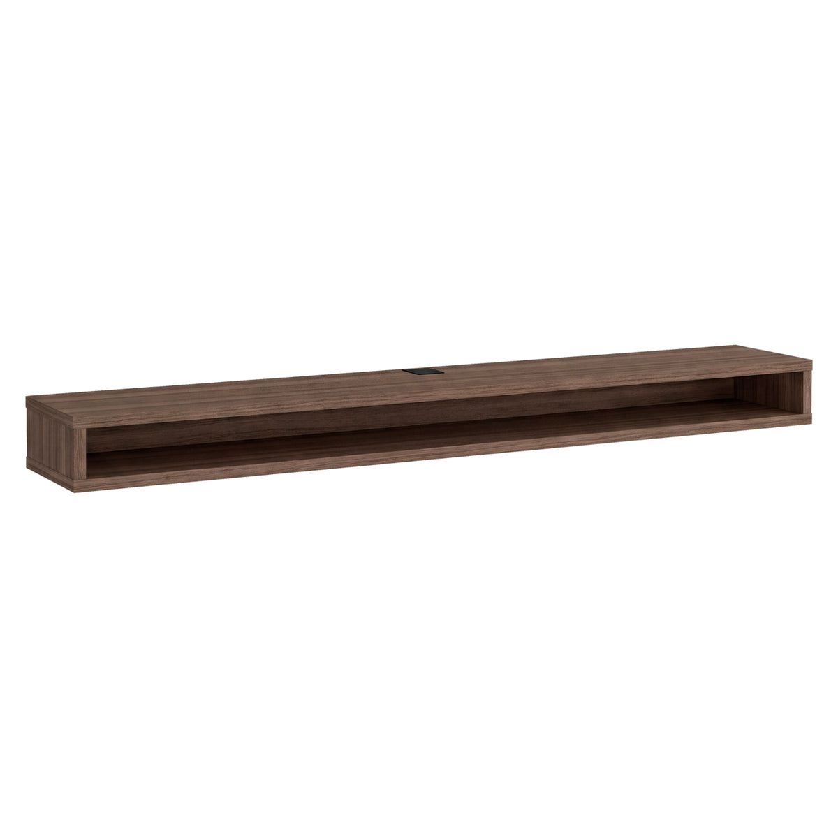 Rack de TV Luft Avellana 180x15cm para TV Hasta 75" Pulgadas con Un Compartimiento