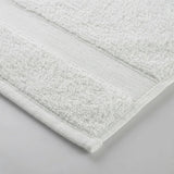 Toalla de manos blanca Elegant 50x100 cm en algodón 100 400 gsm