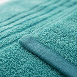 Toalla de cuerpo azul Mediterráneo 70x130 cm en algodón 550 g