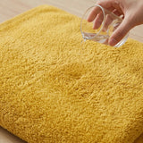 Toalla de cuerpo amarilla Elegant 60x120 cm en algodón 400 gsm