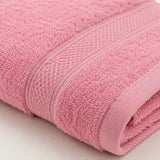 Toalla de cuerpo rosa en algodón 70x140 cm 550 g