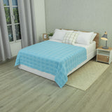 Sobrecama azul aguamarina Elegant 150x200 cm en algodón 100