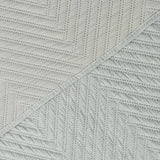 Cubrelecho para Cama doble azul Kyoto 140x190 cm en microfibra con 2 fundas