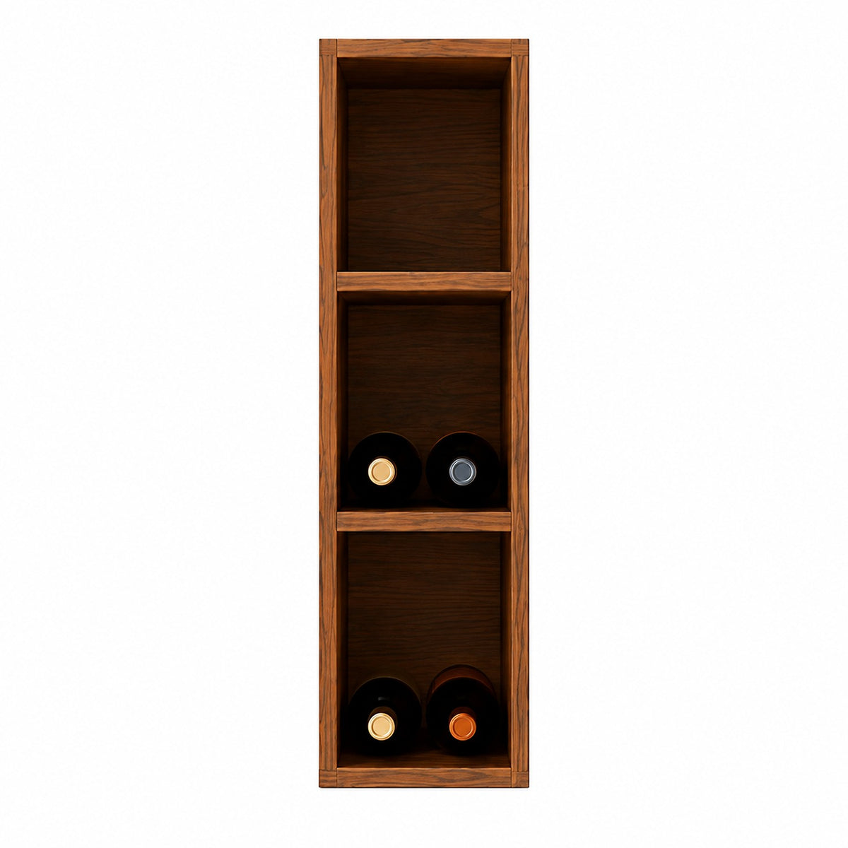 Cocina Bahamas Almendra y Blanco Apagado 180x163.5cm con Cuatro Puertas sin Mesón y Sin Estufa