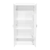 Alacena Varese Plus Blanco 70x160.75cm con Dos Puertas - Muebles Organizadores | Bylmo